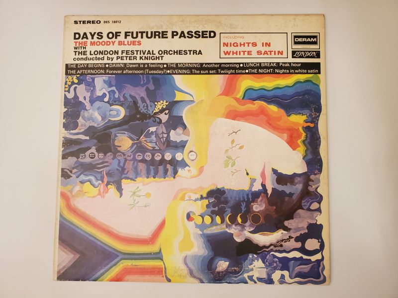 The Moody Blues with The London Festival Orchestra Days of Future Passed vinyl record